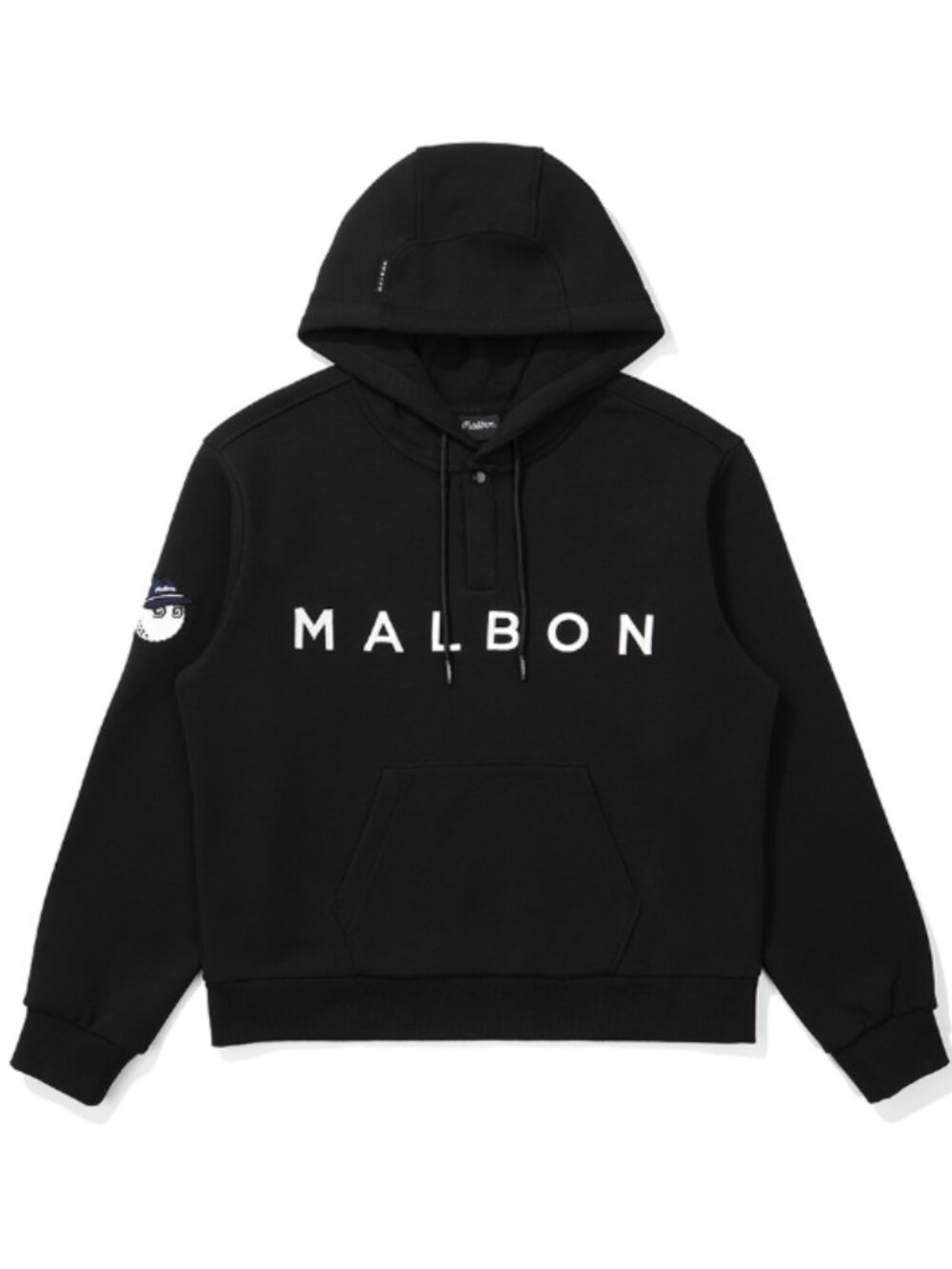 MALBON GOLF Air Sakariba Pullover Hoodie Black Women's Small